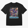Ronaldo / Messi Pardoy Shirt T-Shirt FIFA World Cup 2026 Argentina Saka Jersey, Adidas Football Tee, Messi Brazil Fans, Nike Soccer Shirt, Jordan Match Day Top, Saka England Watch Party