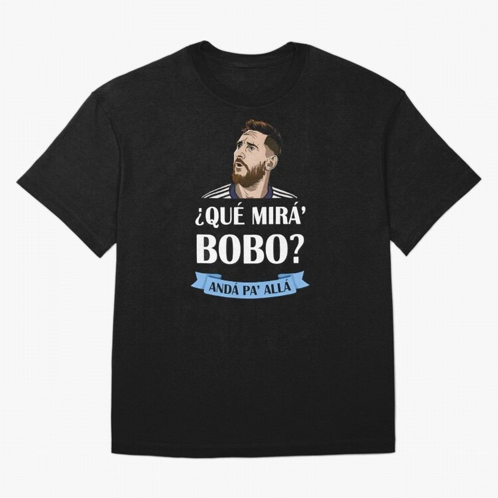 Lionel messi Que mira bobo T-Shirt Join The Countdown To FIFA World Cup 2026 USA Canada Fan Jersey, Adidas Football Tee, Spain Supporter Shirt, Nike Soccer Shirt, Messi Jordan Match Day Top, Mbappe Germany Group Stage