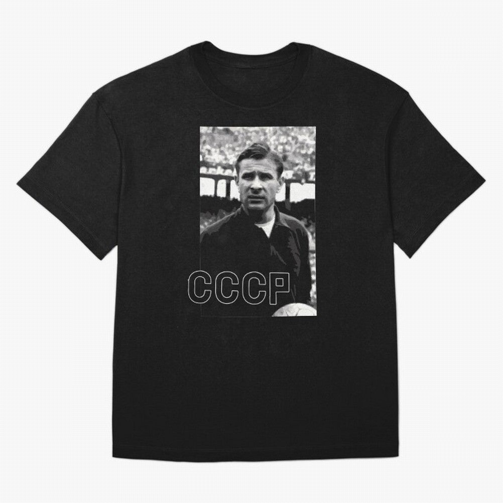 Lev Yashin Football Legends1 T-Shirt Show Your Tournament Heart For FIFA World Cup 2026 Group Jersey, Jordan Supporter Tee, Messi Portugal Fans, Nike World Cup Shirt, Adidas Football Fan Top, Bellingham Croatia Final Match