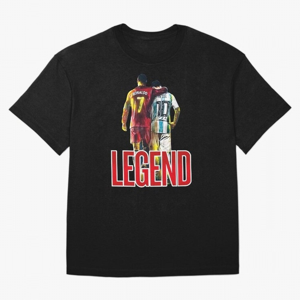 LEGEND MESSI & RONALDO POSTER T-Shirt England Messi World Cup 2026 Jersey, Adidas Football Tee, Group Stage, Nike Soccer Shirt, Jordan Match Day Top, Foden Portugal Stadium Chant