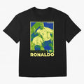 Ronaldo - Street Art - Soccer Icons T-Shirt France Mbappe World Cup 2026 Jersey, Adidas Football Tee, Soccer Fans, Nike Soccer Shirt, Jordan Match Day Top, Neymar Morocco Watch Party