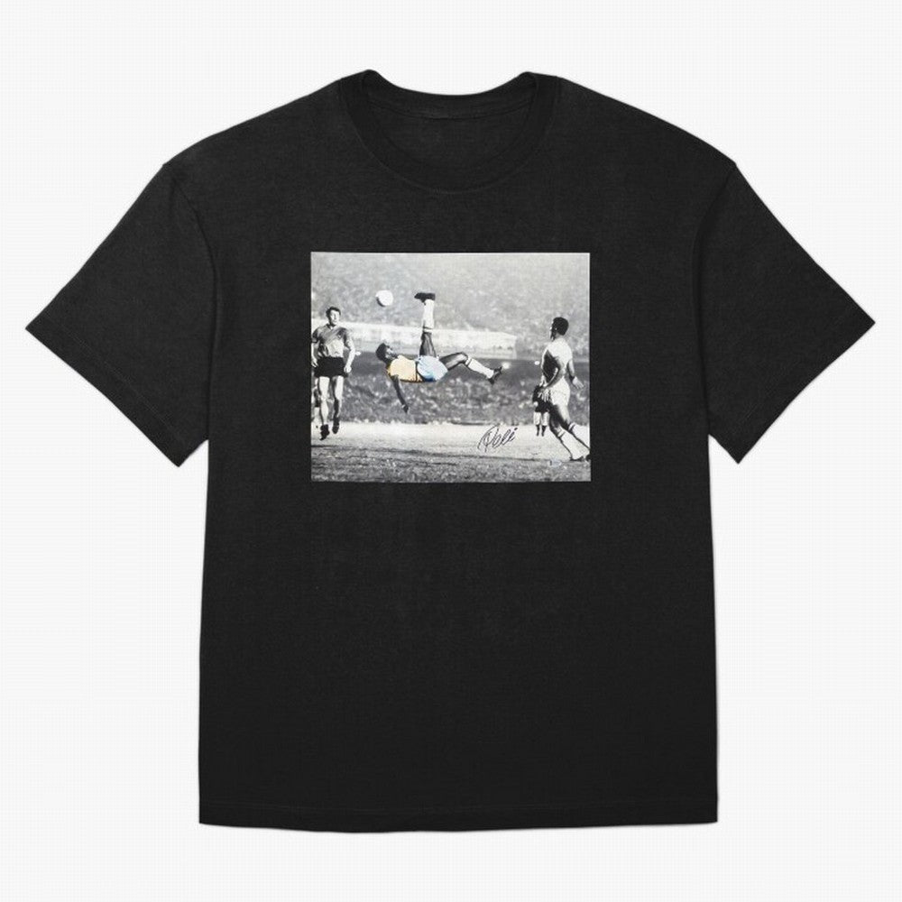 Classic Pele Bicycle Kick Legend1 T-Shirt Capture Match Day Hype Around FIFA World Cup 2026, Nike Football Jersey For Match Day, Adidas Soccer Shirt For Cristiano Ronaldo Fans, Jordan Fan Top, Vinicius Spain Group Stage