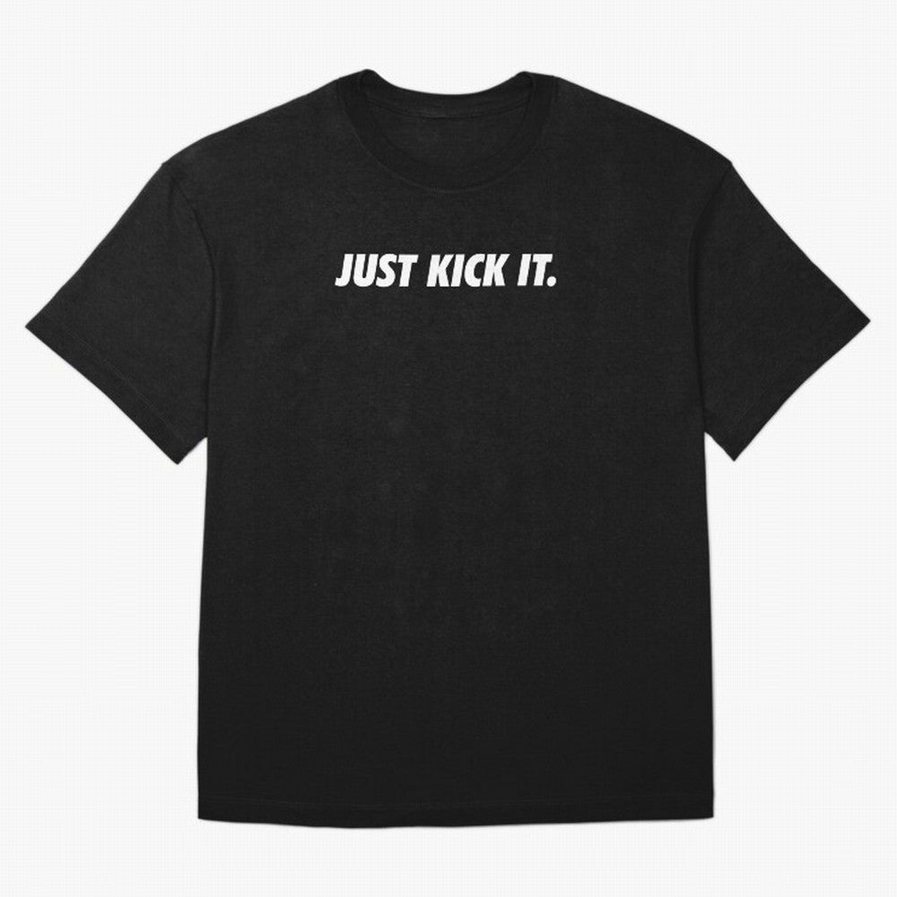 JUST KICK IT football soccer T-Shirt FIFA World Cup 2026 Argentina Griezmann Jersey, Nike Match Day Shirt, Neymar Argentina Fans, Adidas Supporter Tee, Jordan Soccer Fan Top, Haaland England Supporter Night