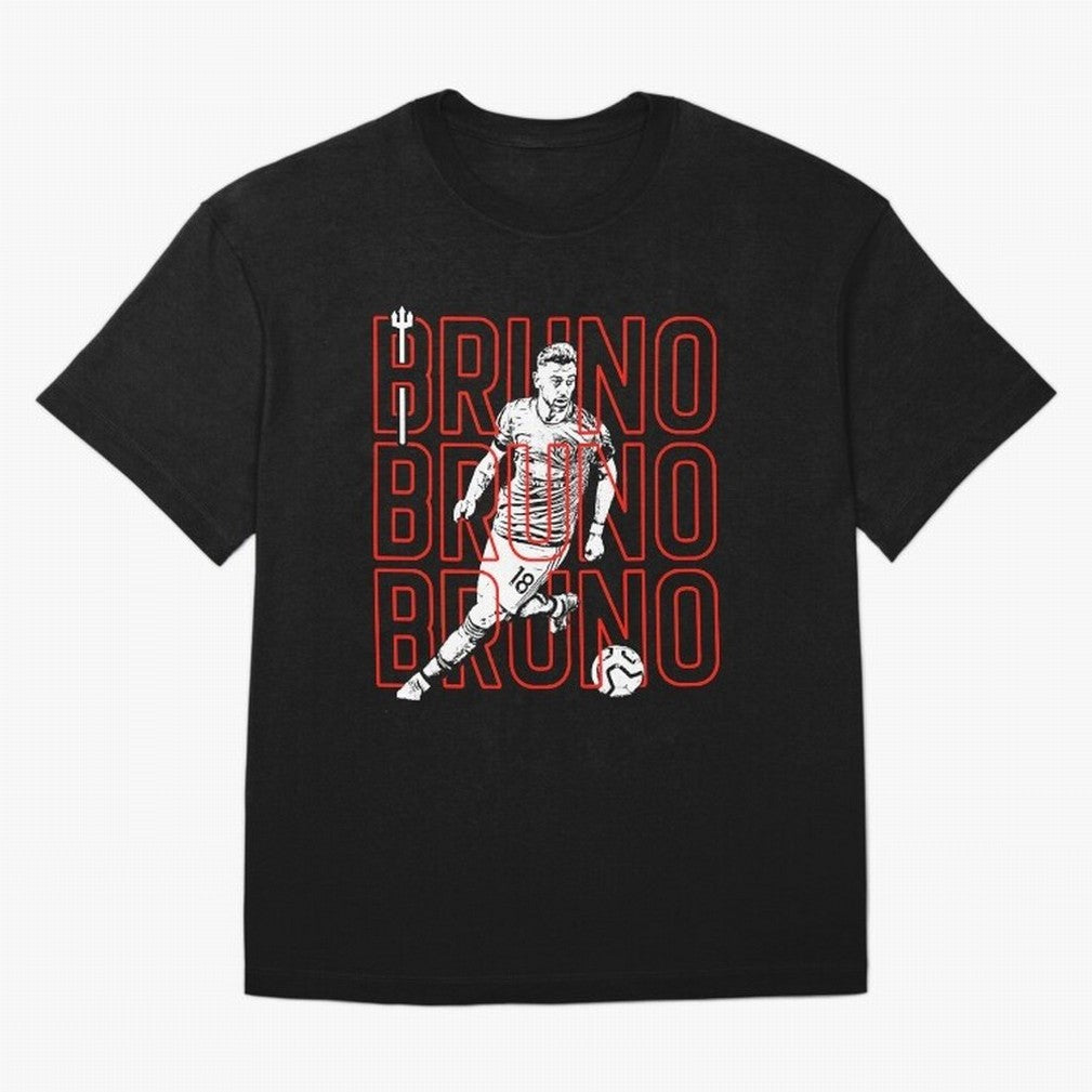 Bruno Fernandes - Manchester United T-Shirt Argentina Messi World Cup 2026 Jersey, Adidas Match Day Tee, Group Stage, Jordan Football Shirt, Nike Soccer Fan Top, Rodri Netherlands Knockout Round