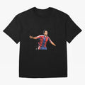 Legends of The Beautiful Game Cartoon Collection Legends Romario Cartoon Artwork162 T-Shirt Follow The FIFA World Cup 2026 Journey Through Haaland Jersey, Jordan Supporter Tee, Haaland Germany Fans, Nike World Cup Shirt, Adidas Football Fan Top,