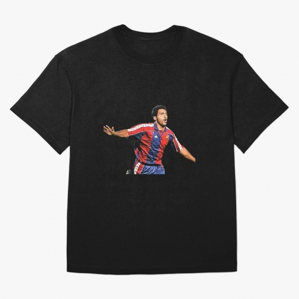 Legends of The Beautiful Game Cartoon Collection Legends Romario Cartoon Artwork162 T-Shirt Follow The FIFA World Cup 2026 Journey Through Haaland Jersey, Jordan Supporter Tee, Haaland Germany Fans, Nike World Cup Shirt, Adidas Football Fan Top,