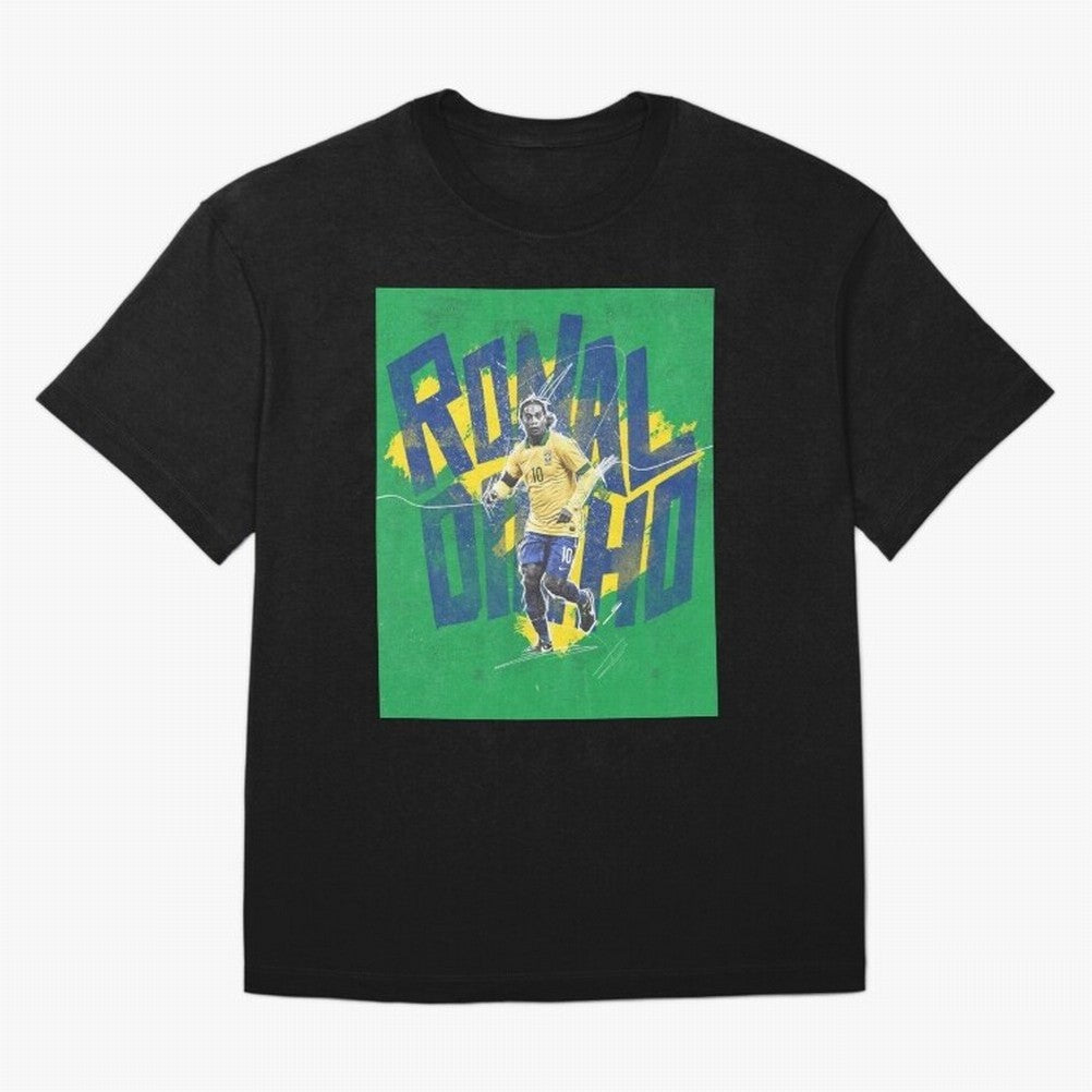Wallpaper Ronaldinho Art T-Shirt Make Game Day About FIFA World Cup 2026 Group Stage Jersey, Adidas Football Tee, Cristiano Ronaldo Spain Fans, Nike Soccer Shirt, Jordan Match Day Top, Mbappe Mexico Group Stage
