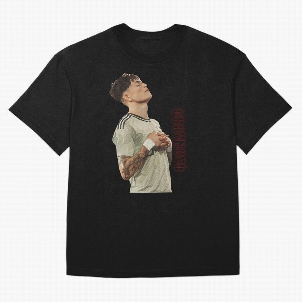 Alejandro Garnacho T-Shirt Honor The Football Icons Of FIFA World Cup 2026 Group, Jordan Supporter Jersey For Match Day, Nike World Cup Shirt For Cristiano Ronaldo Fans, Adidas Football Fan Top, Griezmann Ecuador Final Match