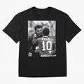 The Boxing Legend Meet The Football Legend Poster T-Shirt Spotlight FIFA World Cup 2026 Spirit, Filled With England Jersey, Adidas Soccer Tee, CR7 England Fans, Nike Football Fan Shirt, Jordan Supporter Top, Mbappe Paraguay Trophy Race