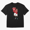 Alejandro Garnacho Goal Celebration T-Shirt FIFA World Cup 2026 Canada De Bruyne, Nike Match Day Jersey For Match Day, Adidas Supporter Tee For Cristiano Ronaldo Fans, Jordan Soccer Fan Top, Modric Ecuador Supporter Night