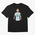 Badly Drawn Messi Classic T-Shirt Join Supporters Worldwide For FIFA World Cup 2026 For Fan Jersey, Adidas Match Day Tee, Argentina Supporter Shirt, Jordan Football Shirt, Messi Nike Soccer Fan Top, Yamal Brazil Football Fans