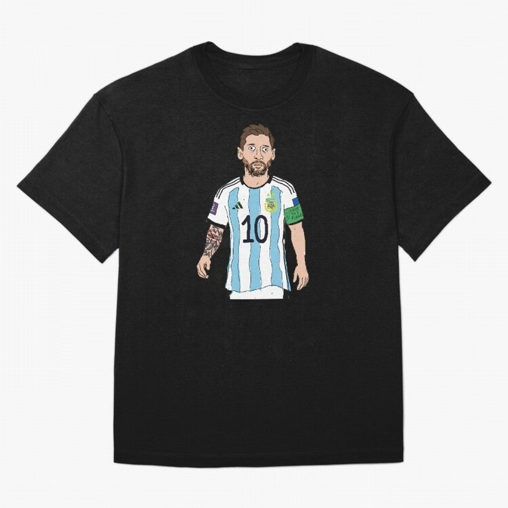 Badly Drawn Messi Classic T-Shirt Join Supporters Worldwide For FIFA World Cup 2026 For Fan Jersey, Adidas Match Day Tee, Argentina Supporter Shirt, Jordan Football Shirt, Messi Nike Soccer Fan Top, Yamal Brazil Football Fans