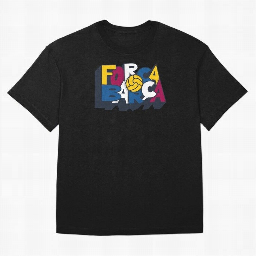 Forca Barca Classic T-Shirt Celebrate Fan Favorites In FIFA World Cup 2026 Group Jersey, Jordan Football Tee, Messi Spain Fans, Adidas Fan Shirt, Nike Supporter Top, Rodri Mexico Knockout Round
