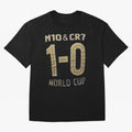 m10 and cr7 1-0 world cup football Classic T-Shirt Showcase FIFA World Cup 2026 Group Stage Built Around CR7 Fan Jersey, Adidas Football Tee, Spain Supporter Shirt, Nike Soccer Shirt, Messi Jordan Match Day Top, Cristiano Ronaldo Brazil Group Stage