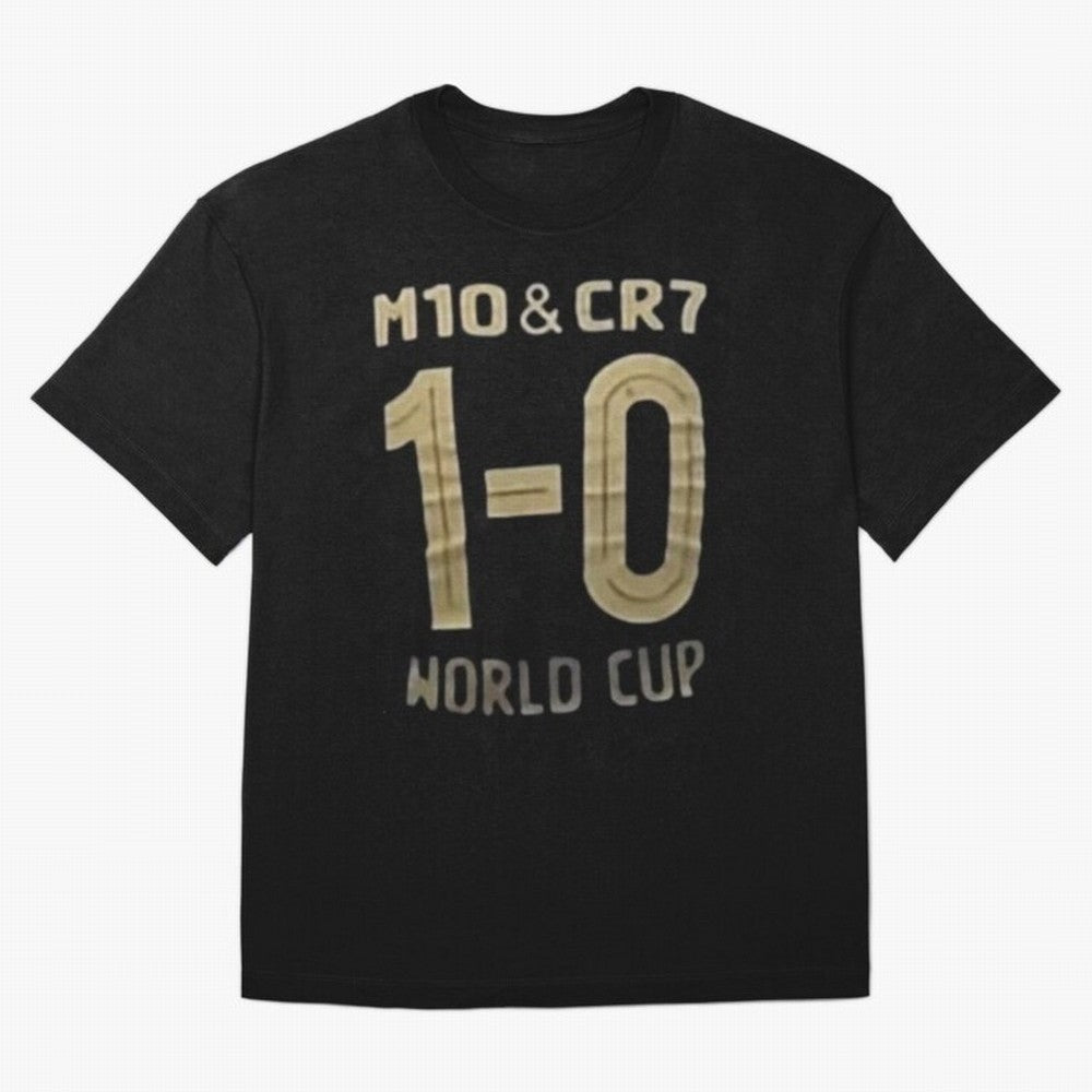 m10 and cr7 1-0 world cup football Classic T-Shirt Showcase FIFA World Cup 2026 Group Stage Built Around CR7 Fan Jersey, Adidas Football Tee, Spain Supporter Shirt, Nike Soccer Shirt, Messi Jordan Match Day Top, Cristiano Ronaldo Brazil Group Stage