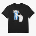 Art Messi Illustration Classic T-Shirt Bring Home Match Day Hype Around FIFA World Cup 2026 USA Jersey, Nike Football Tee, Messi Brazil Fans, Adidas Soccer Shirt, Jordan Fan Top, Foden Mexico Stadium Chant