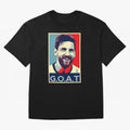 Messi goat Classic T-Shirt Support The FIFA World Cup 2026 Journey Through Haaland Jersey, Jordan Supporter Tee, Mbappe Portugal Fans, Nike World Cup Shirt, Adidas Football Fan Top, Cristiano Ronaldo Australia Goal Celebration