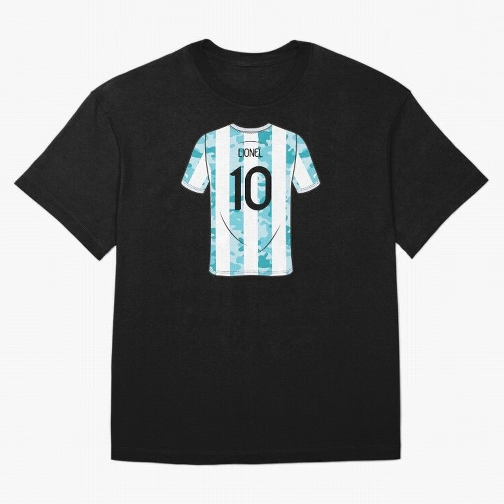 Jersey Illustration LeoMessi Classic T-Shirt Turn Up For The FIFA World Cup 2026 Journey Through, Jordan Football Jersey For Fan Club, Adidas Fan Shirt For Mbappe Fans, Nike Supporter Top, CR7 Canada Knockout Round