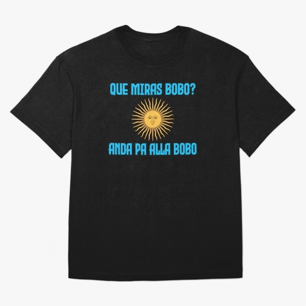 Que Miras Bobo Messi Argentina Flag Classic T-Shirt Brazil Messi World Cup 2026 Jersey, Adidas Football Tee, Match Day, Nike Soccer Shirt, Jordan Match Day Top, Griezmann Portugal Watch Party
