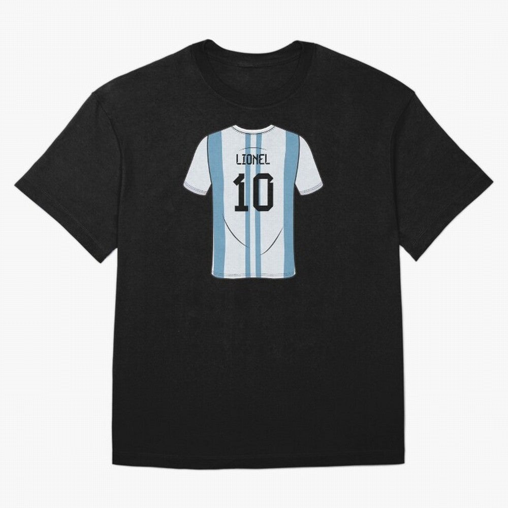 LeoMessi Jersey Illustration 2022 T-Shirt Celebrate Football Heritage In FIFA World Cup 2026 For, Adidas Football Jersey For Goal Celebration, Nike Soccer Shirt For Messi Fans, Jordan Match Day Top, Mbappe Uruguay Group Stage