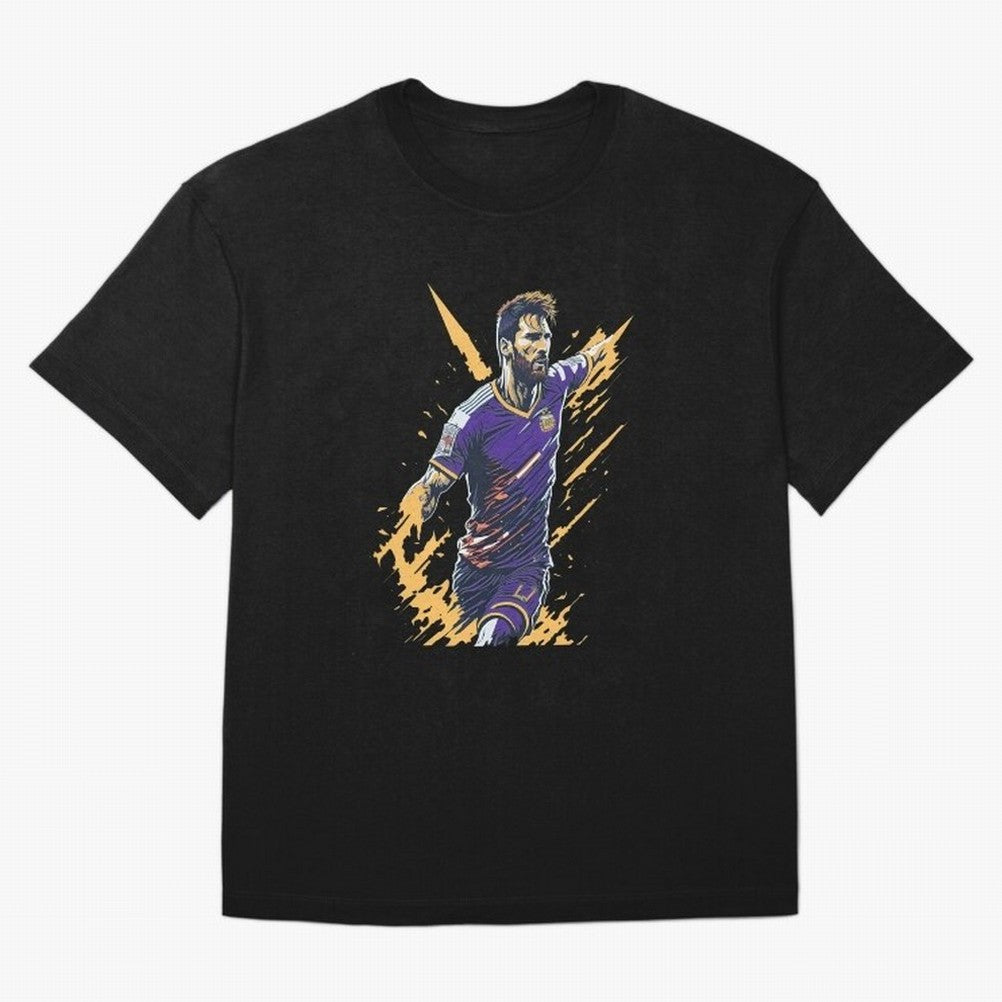 Lionel Messi splash art Active T-Shirt Portugal CR7 World Cup 2026 Jersey, Nike Match Day Shirt, Match Day, Adidas Supporter Tee, Jordan Soccer Fan Top, Foden Morocco Supporter Night
