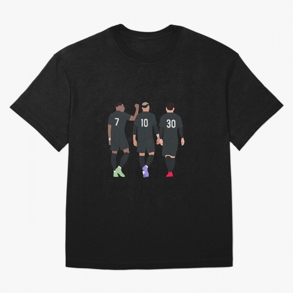 Messi Neymar France Football Players Trio MMN Classic T-Shirt Messi Brazil Football Jersey, Adidas Football Tee, World Cup 2026, Nike Soccer Shirt, Jordan Match Day Top, Vinicius Norway Group Stage