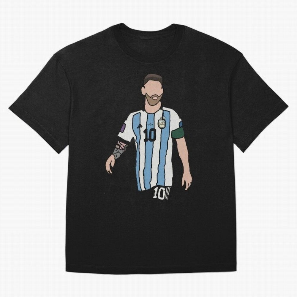 Lionel Messi Number 10 Campeones Del Mundo Essential T-Shirt Make Your Look Match FIFA World Cup 2026 USA Canada Fan Jersey, Adidas Soccer Tee, Germany Supporter Shirt, Nike Football Fan Shirt, Cristiano Ronaldo Jordan Supporter Top, Neymar Sweden