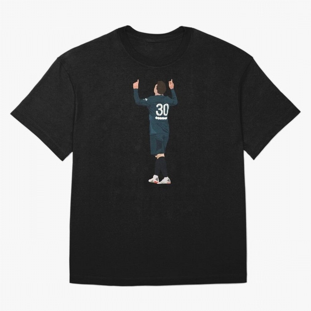 Messi Iconic Illustration T-Shirt Argentina Haaland World Cup 2026 Jersey, Nike Match Day Shirt, Goal Celebration, Adidas Supporter Tee, Jordan Soccer Fan Top, Cristiano Ronaldo Japan Trophy Race