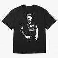Black and white football player Classic T-Shirt Turn Up For The FIFA World Cup 2026 Group Stage Journey Fan Jersey, Adidas Football Tee, Spain Supporter Shirt, Nike Soccer Shirt, Messi Jordan Match Day Top, Mbappe Sweden Group Stage