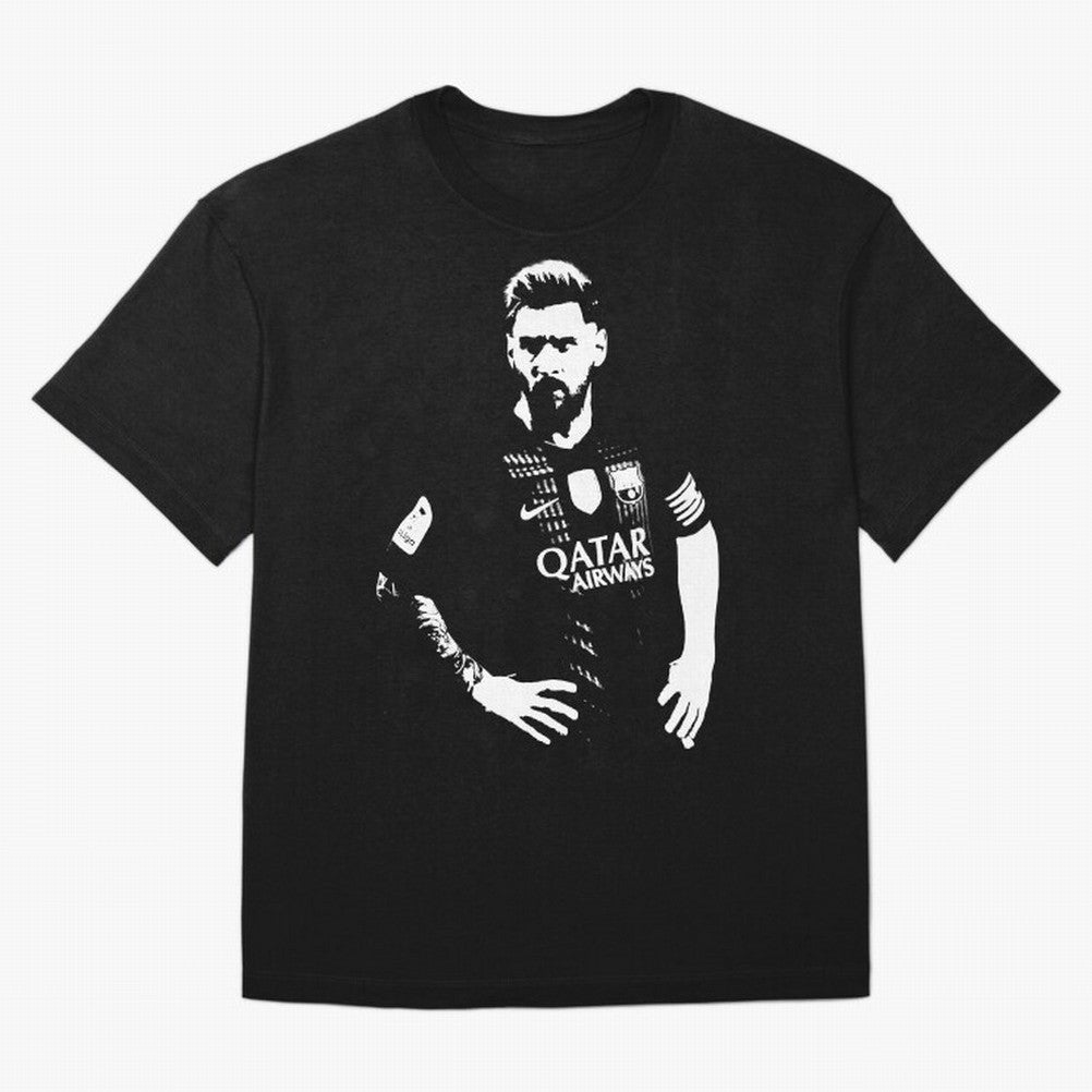 Black and white football player Classic T-Shirt Turn Up For The FIFA World Cup 2026 Group Stage Journey Fan Jersey, Adidas Football Tee, Spain Supporter Shirt, Nike Soccer Shirt, Messi Jordan Match Day Top, Mbappe Sweden Group Stage