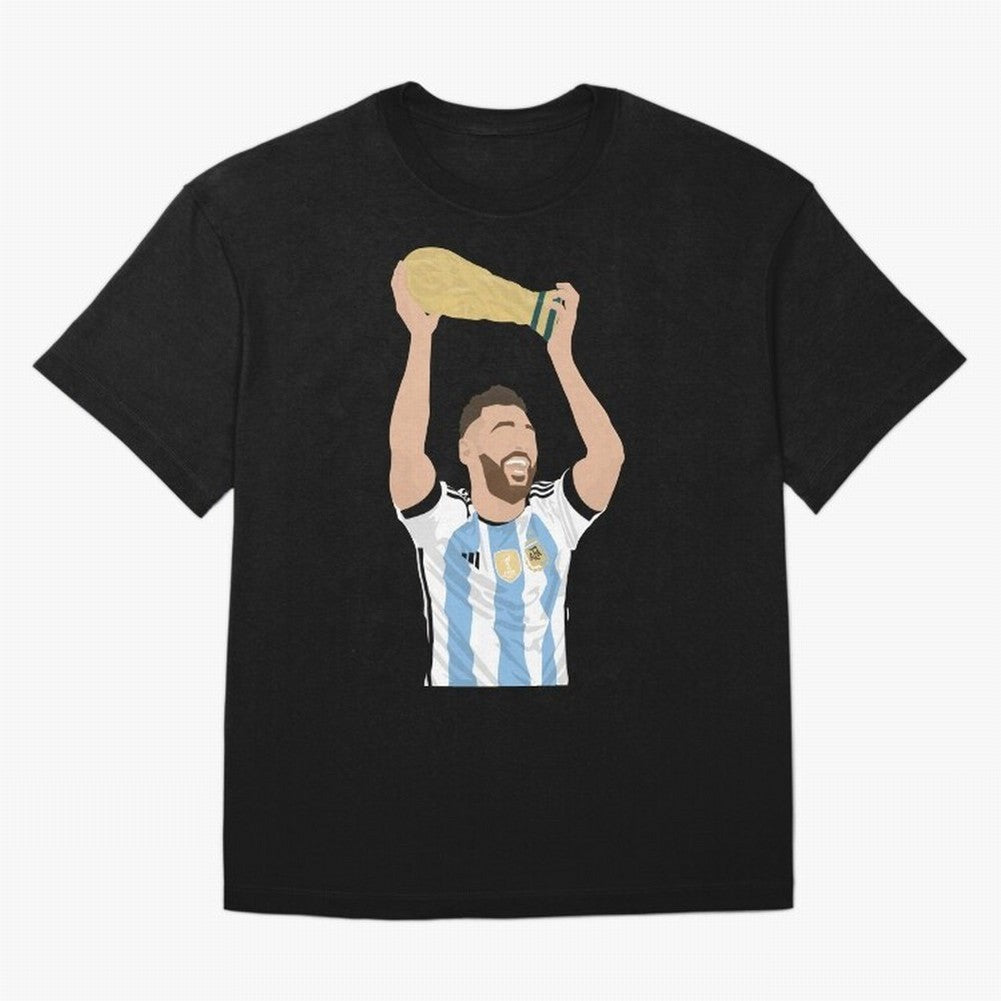 Messi minimalist design Classic T-Shirt Wear The Spirit Of FIFA World Cup 2026 USA Canada Mexico Jersey, Jordan Supporter Tee, CR7 France Fans, Nike World Cup Shirt, Adidas Football Fan Top, Saka England Final Match