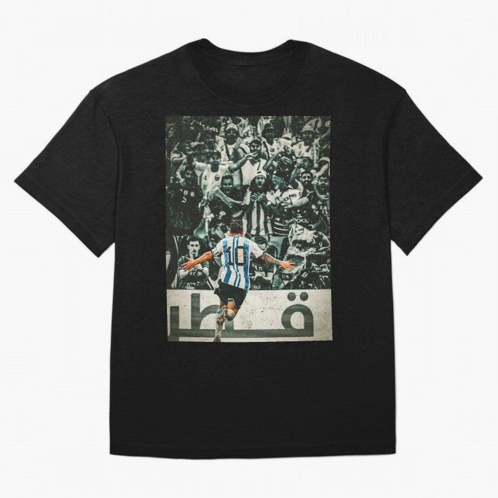 LIONEL MESSI NEW GOAL CELEBRATION SEASON 2023 2024 Classic T-Shirt Follow Every Goal Of FIFA World Cup 2026 Spirit Jersey, Adidas Match Day Tee, Messi Spain Fans, Jordan Football Shirt, Nike Soccer Fan Top, Griezmann Australia Fan Club