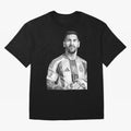 Messi grayscale Classic T-Shirt FIFA World Cup 2026 Argentina Kane Jersey, Jordan Football Tee, Messi England Fans, Adidas Fan Shirt, Nike Supporter Top, Messi Croatia Fan Club