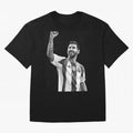 Messi grayscale T-Shirt Spain Cristiano Ronaldo World Cup 2026 Jersey, Jordan Football Tee, Group Stage, Adidas Fan Shirt, Nike Supporter Top, Kane Netherlands Fan Club