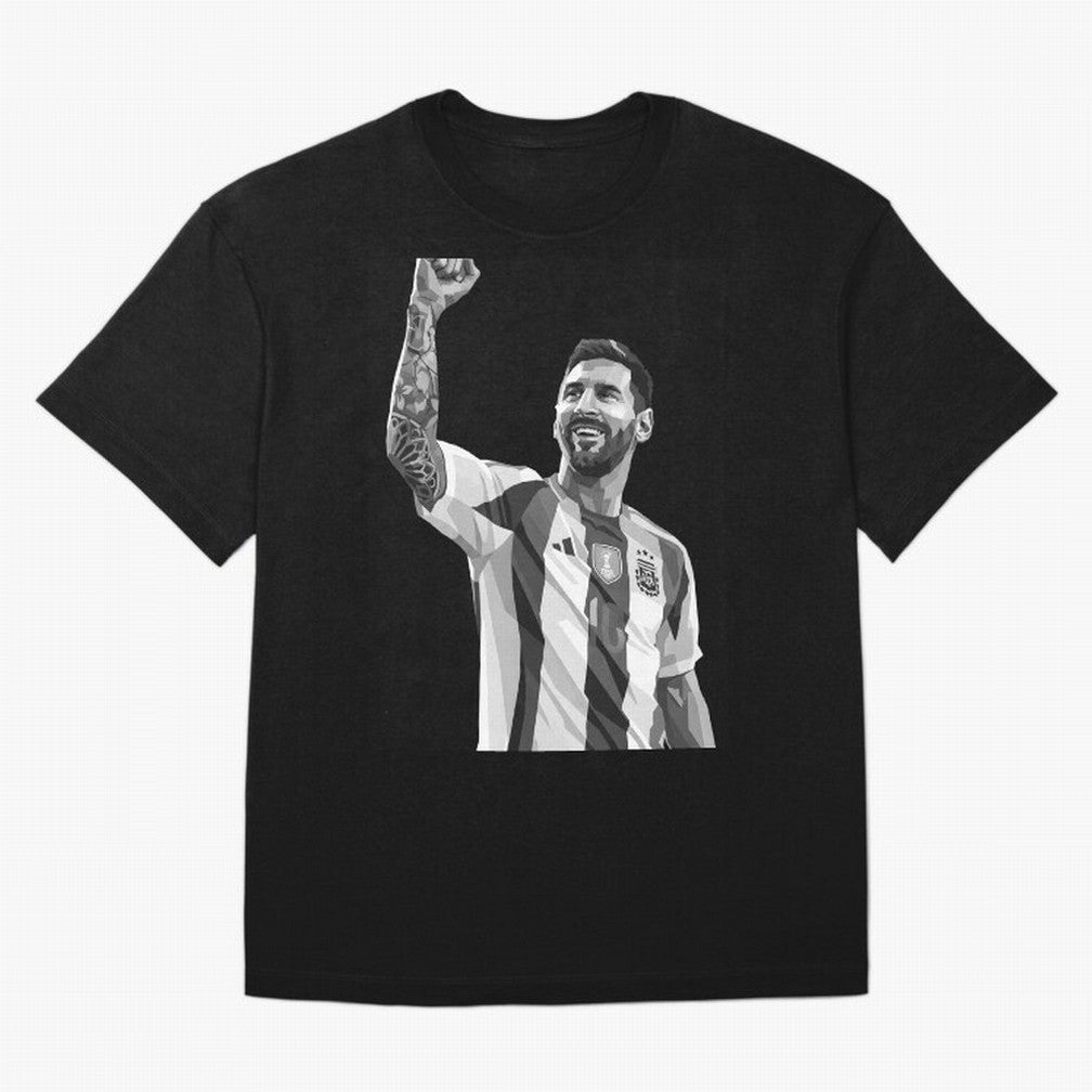 Messi grayscale T-Shirt Spain Cristiano Ronaldo World Cup 2026 Jersey, Jordan Football Tee, Group Stage, Adidas Fan Shirt, Nike Supporter Top, Kane Netherlands Fan Club