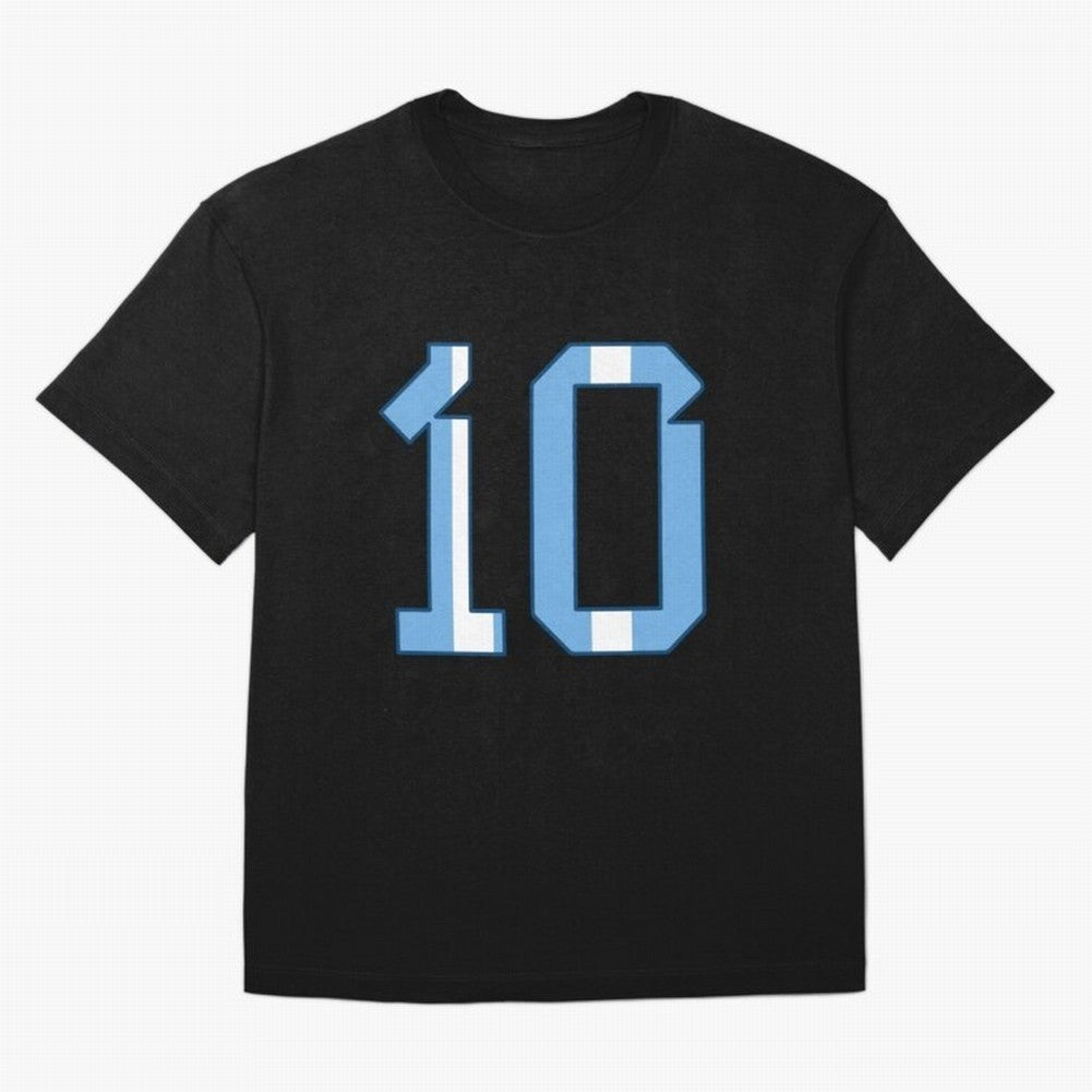 10 - Lionel Messi - Argentina Colours Baseball Cap Classic T-Shirt FIFA World Cup 2026 Argentina Messi Jersey, Jordan Supporter Tee, Messi Argentina Fans, Nike World Cup Shirt, Adidas Football Fan Top, Pedri England Goal Celebration