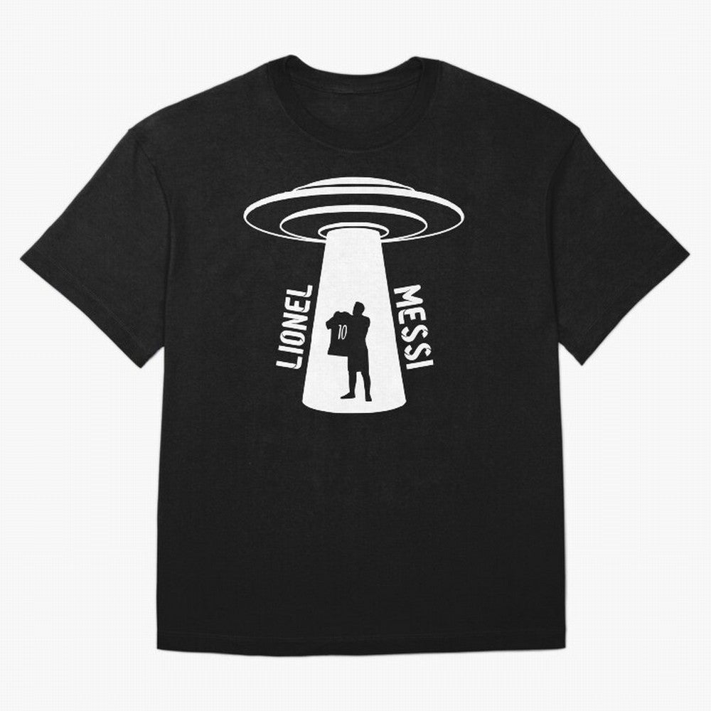 Messi - Alien Classic T-Shirt Celebrate National Team Dreams In FIFA World Cup 2026 Jersey, Adidas Football Tee, Messi France Fans, Nike Soccer Shirt, Jordan Match Day Top, De Bruyne England Watch Party