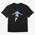 Lionel Messi minimalist illustration Classic T-Shirt Spain Cristiano Ronaldo World Cup 2026 Jersey, Adidas Football Tee, Group Stage, Nike Soccer Shirt, Jordan Match Day Top, Modric Netherlands Stadium Chant