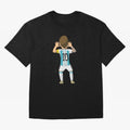 Cartoon Illustration Messi vs Netherlands World Cup Qatar 2022 Classic T-Shirt Bring Trophy Dreams To The FIFA World Cup 2026 USA Canada, Nike Match Day Jersey For Supporter Night, Adidas Supporter Tee For Mbappe Fans, Jordan Soccer Fan Top, De