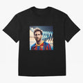 Messi Photo Realistic Paint Art Classic T-Shirt Messi Portugal Football Jersey, Adidas Soccer Tee, World Cup 2026, Nike Football Fan Shirt, Jordan Supporter Top, Rodri Ghana Supporter Night