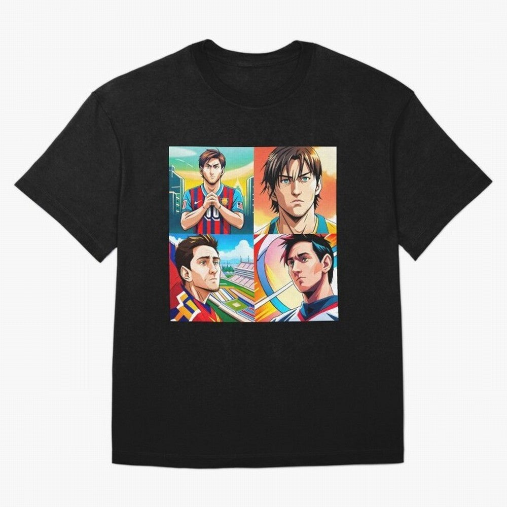 Messi Inspired Anime Art Pack Classic T-Shirt Celebrate Every Goal In FIFA World Cup 2026 Spirit, Nike Fan Jersey For Match Day, Jordan Soccer Shirt For Neymar Fans, Adidas Match Day Top, Son Spain Goal Celebration