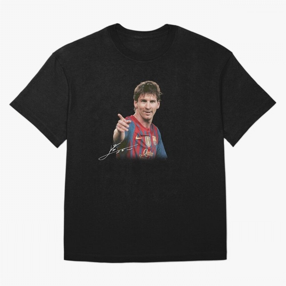 Messi T-Shirt ¡ª ¡°Young Messi¡± Graphic Tee Classic T-Shirt Cristiano Ronaldo Argentina Football Jersey, Nike Match Day Shirt, World Cup 2026, Adidas Supporter Tee, Jordan Soccer Fan Top, Saka Belgium Match Day