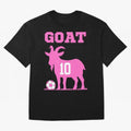 The Goat 10 Miami Champions Classic T-Shirt Argentina Neymar World Cup 2026 Jersey, Adidas Match Day Tee, Group Stage, Jordan Football Shirt, Nike Soccer Fan Top, Rodri Portugal Knockout Round