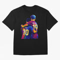 Lionel Messi and Foster child Wpap Art Classic T-Shirt England Messi World Cup 2026 Jersey, Jordan Football Tee, Match Day, Adidas Fan Shirt, Nike Supporter Top, Modric Switzerland Knockout Round
