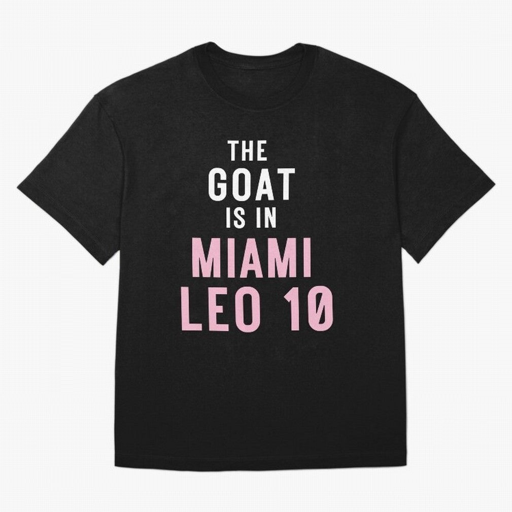 The Goat is in Miami - Leo 10 Essential T-Shirt Portugal Cristiano Ronaldo World Cup 2026 Jersey, Nike Match Day Shirt, Match Day, Adidas Supporter Tee, Jordan Soccer Fan Top, Lewandowski Australia Supporter Night