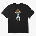 Cartoon Illustration Messi vs Netherlands World Cup Qatar 2022 T-Shirt Spain Messi World Cup 2026 Jersey, Adidas Football Tee, Group Stage, Nike Soccer Shirt, Jordan Match Day Top, Messi Portugal Watch Party