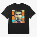 Messi on modern art Classic T-Shirt Portugal CR7 World Cup 2026 Jersey, Jordan Supporter Tee, Match Day, Nike World Cup Shirt, Adidas Football Fan Top, Bellingham Morocco Final Match