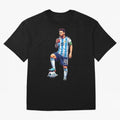 Messi in an illustrated style drinking mate ¨C The Goat Phone Case design Classic T-Shirt Argentina Cristiano Ronaldo World Cup 2026 Jersey, Adidas Match Day Tee, Match Day, Jordan Football Shirt, Nike Soccer Fan Top, Yamal Sweden Football Fans