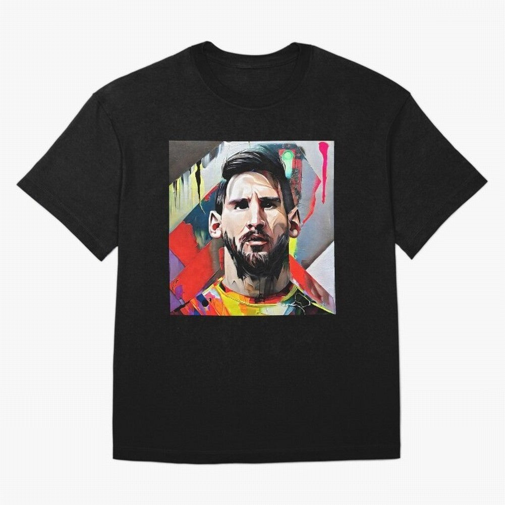 Billboard with Messi Boxy T-Shirt Spain Neymar World Cup 2026 Jersey, Adidas Football Tee, Match Day, Nike Soccer Shirt, Jordan Match Day Top, Musiala Switzerland Group Stage