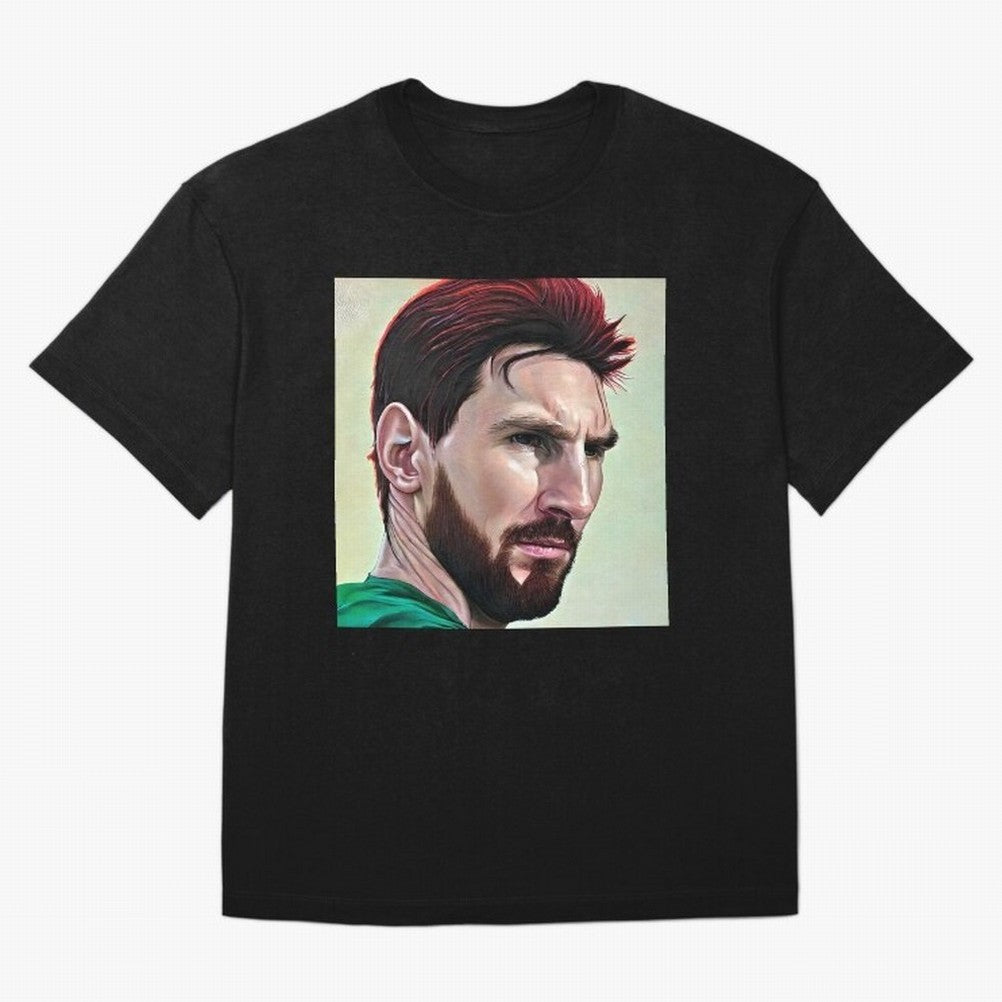 Painterly Messi Classic T-Shirt Bring A Vintage Feel To FIFA World Cup 2026 For Fans Of, Nike Fan Jersey For Final Match, Jordan Soccer Shirt For Cristiano Ronaldo Fans, Adidas Match Day Top, Lewandowski Canada Soccer Fans